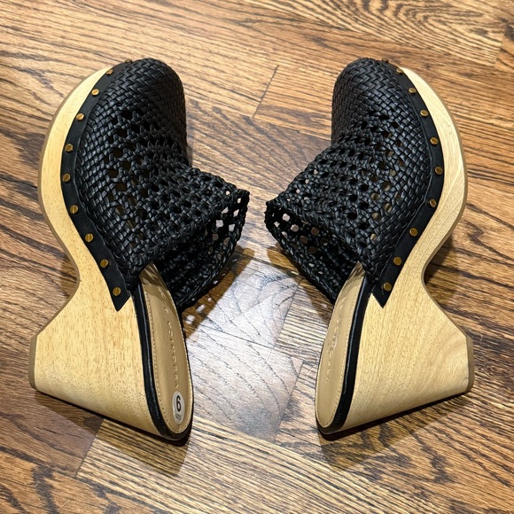 Veronica Beard Hardie Clog Black 9 - Picture 5 of 11